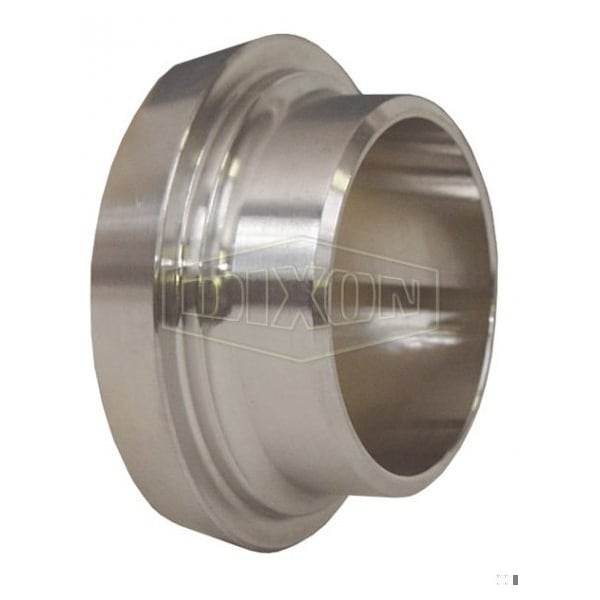 DIN Welding Liner, Fitting/Connector Type: Liner, DN50 Nominal Size, 1.1 in Thickness, 316 SS, 2.68